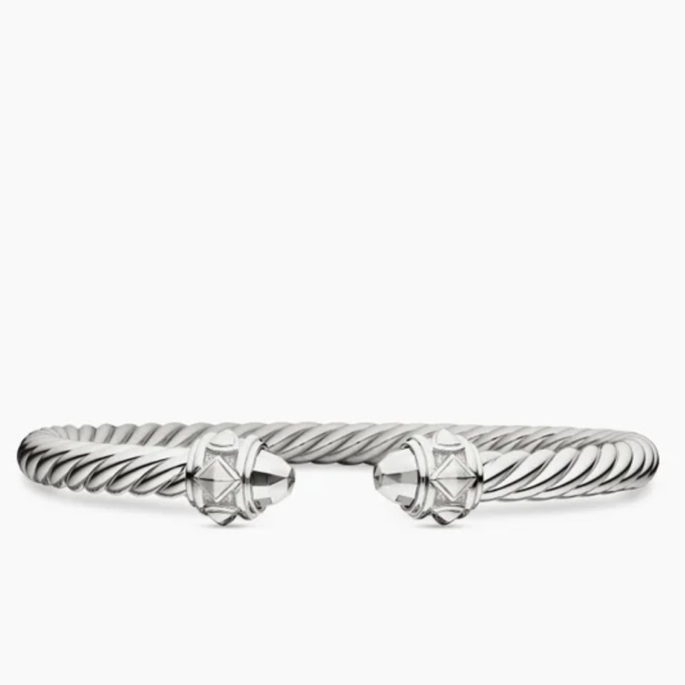David Yurman Silver renaissance Cable Bracelet